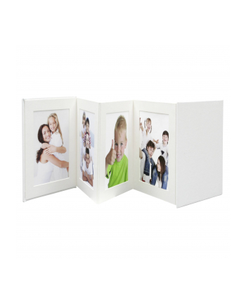 Deknudt Ramka Leporello black 8x13x18 skóra 8 zdjęć (A66DC28PH 13X18)