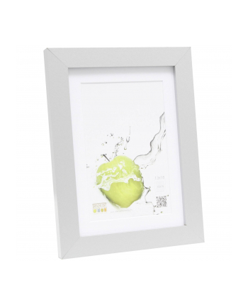 Deknudt Ramka S66KD1 P1 13x18 drewno srebrny z Passepartout