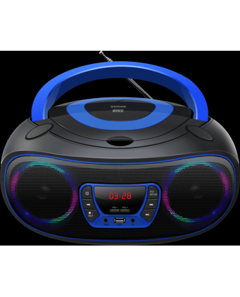 DENVER TCL-212 CZARNY/NIEBIESKI