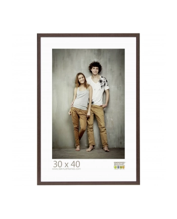 Deknudt Ramka S44CH4 30x40 drewno ciemy brąz