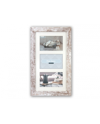 ZEP RAMKA NELSON 6 WHITE/BROWN 3X10X15 WOODEN