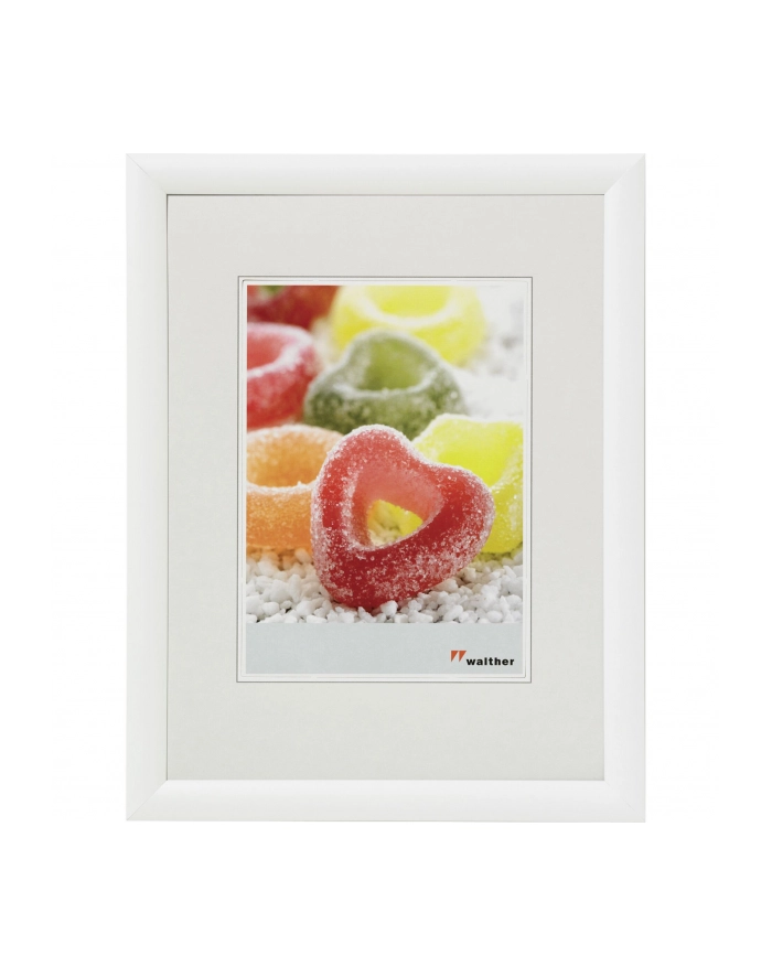 WALTHER RAMKA TRENDSTYLE WHITE 40X50 PLASTIC FRAME główny