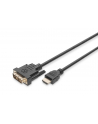 KABEL DO MONITORA DVI(18+1) - HDMI(19PIN) M/M 3.0M - nr 2