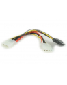KABEL ZASIL. DO DYSKÓW MOLEX->SATA+MOLEX - nr 7