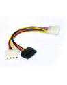 KABEL ZASIL. DO DYSKÓW MOLEX->SATA+MOLEX - nr 1