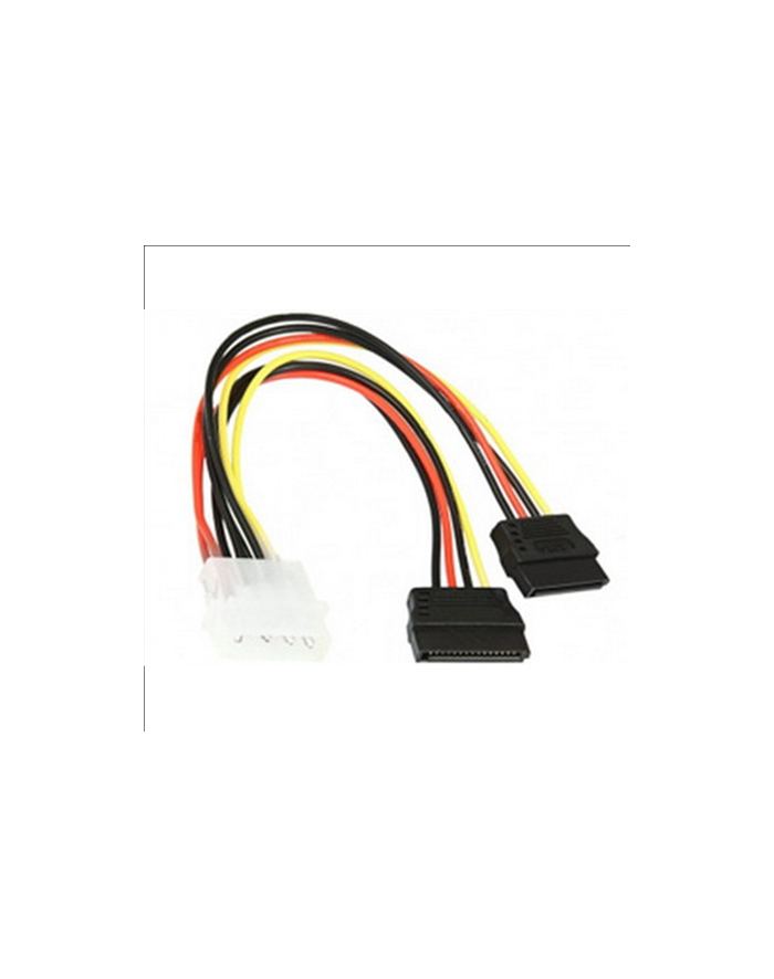 KABEL ZASIL. DO DYSKÓW MOLEX->SATA+MOLEX główny