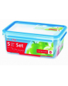 Emsa 5 PACK Pojemnik na żywność niebieski 508568 - nr 3