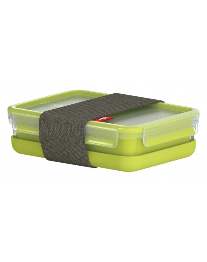 Emsa Clip&Go Lunchbox 518098 1,2L Przezroczysty/Zielony główny