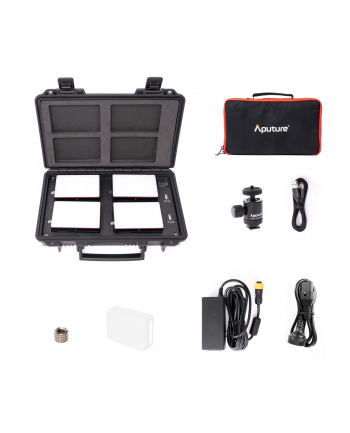 Zestaw 4 lamp LED Aputure MC Travel Kit