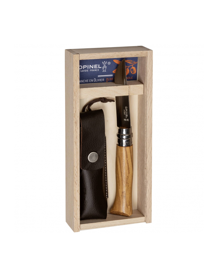 Opinel No 8 Messer Holzbox-Set 254139 główny