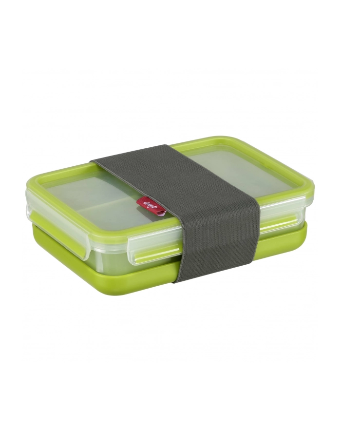 Emsa Clip&Go Lunchbox 518098 1,2L Przezroczysty/Zielony główny