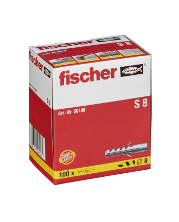 Fischer Kołki rozporowe S8 (100 szt.)