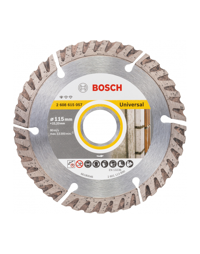 Bosch Tarcza diamentowa Standard for Universal 115 x 22,23 mm 2608615057 główny