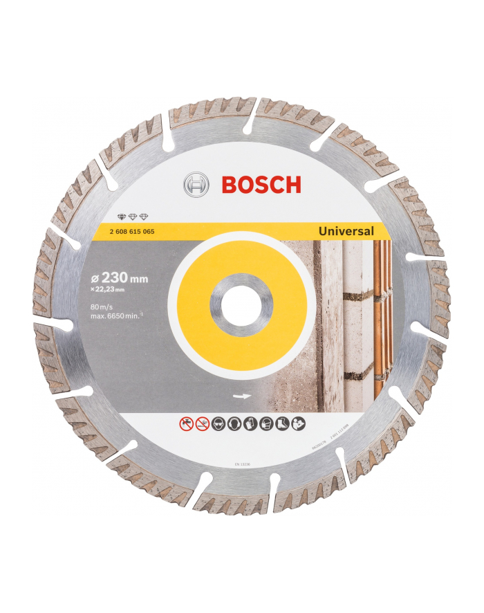 Bosch Tarcza diamentowa Standard for Universal 230 x 22,23 mm 2608615065 główny