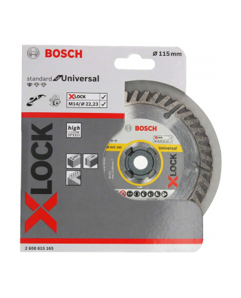 Bosch X-LOCK Diamentowa tarcza Standard for Universal 115x22,23x2,0 (2608615165)