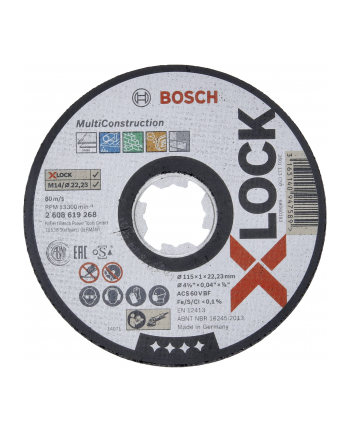 Bosch tarcza tnąca 2608619268