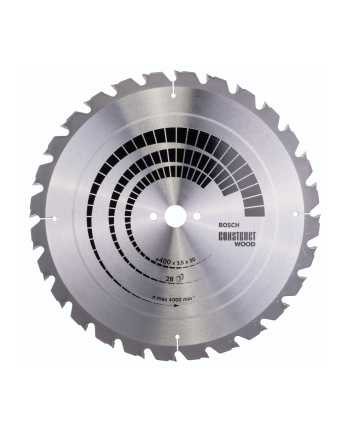 Bosch Tarcza pilarska Construct Wood 2608640693