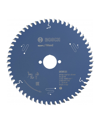 Bosch Tarcza pilarska Expert for Wood 190x30x2,6mm 56 2608644050