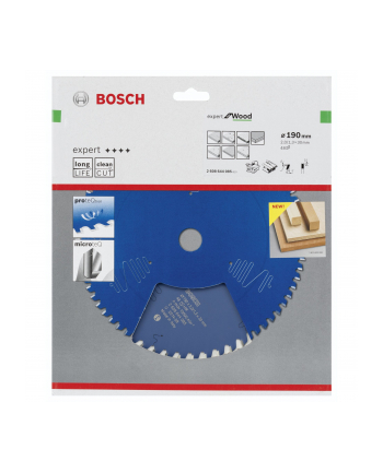 Bosch Tarcza pilarska Expert for Wood 190x30x2,0mm 48 2608644085