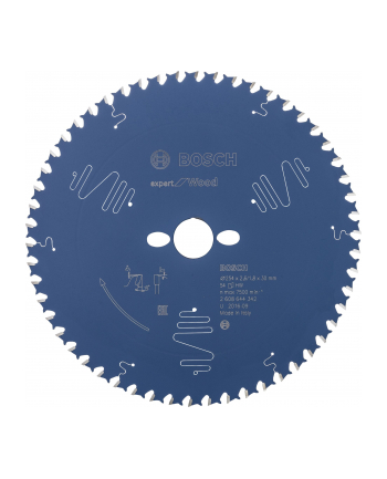 Bosch Tarcza pilarska Expert for Wood 254x30x2,6/1,8 z54 2608644342