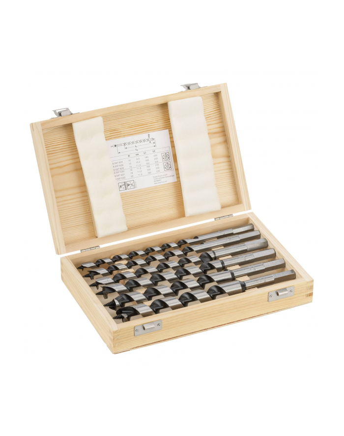 Bosch 6-częściowy zestaw wierteł krętych 10, 12, 14, 16, 18, 20 mm/235 mm 2607019322 główny
