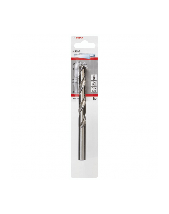 Bosch Wiertło do metalu HSS-G Standard DIN 338 11x94x142mm 2608585938 główny