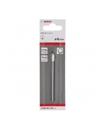 Bosch Wiertła do płytek ceramicznych Expert for Ceramic 6 x 80 mm 2608587161 nr 1
