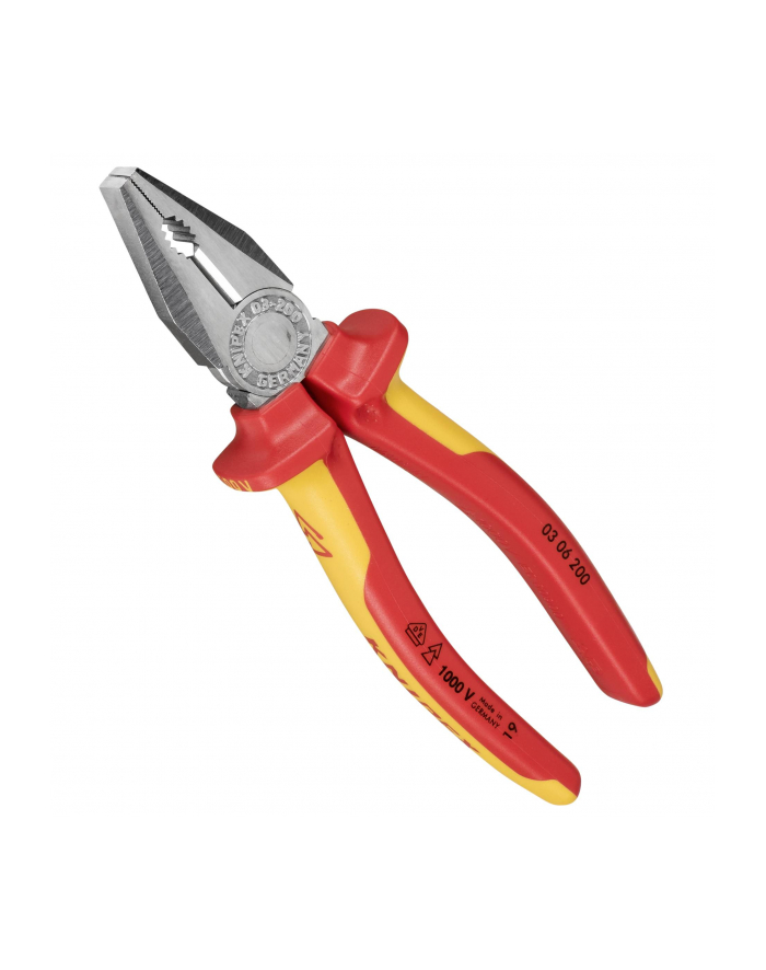 Knipex Szczypce uniwersalne VDE 200mm 1000V 03 06 200 główny