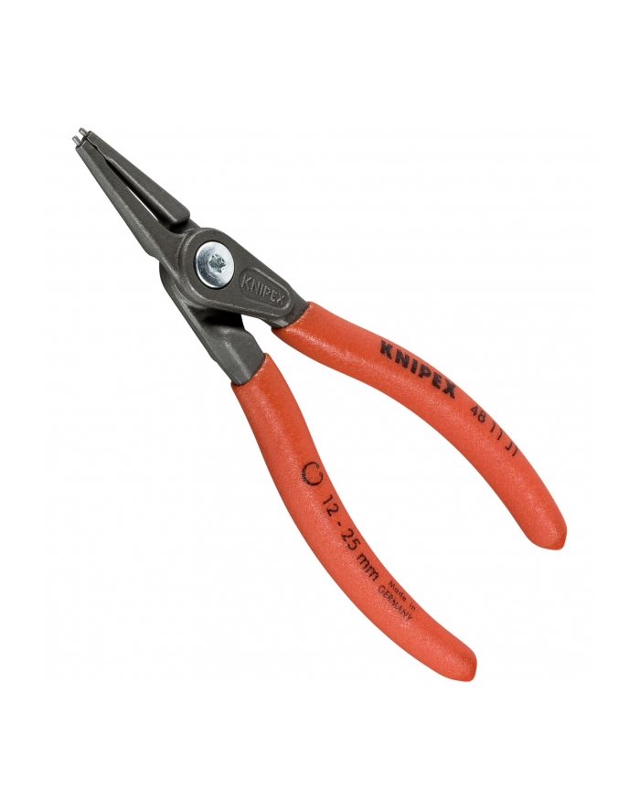 Knipex Szczypce SEEGERA do pierścieni osadczych wewnętrzne 12-25mm 140mm PCV 48 11 J1 główny