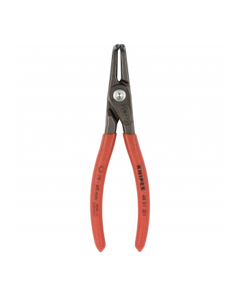 Knipex Szczypce SEEGERA do pierścieni osadczych wewnętrzne wygięte 19-60mm 165mm PCV 48 21 J21