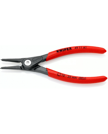 Knipex Szczypce SEEGERA do pierścieni osadczych zewnętrzne 10-25mm 140mm PCV 49 11 A1