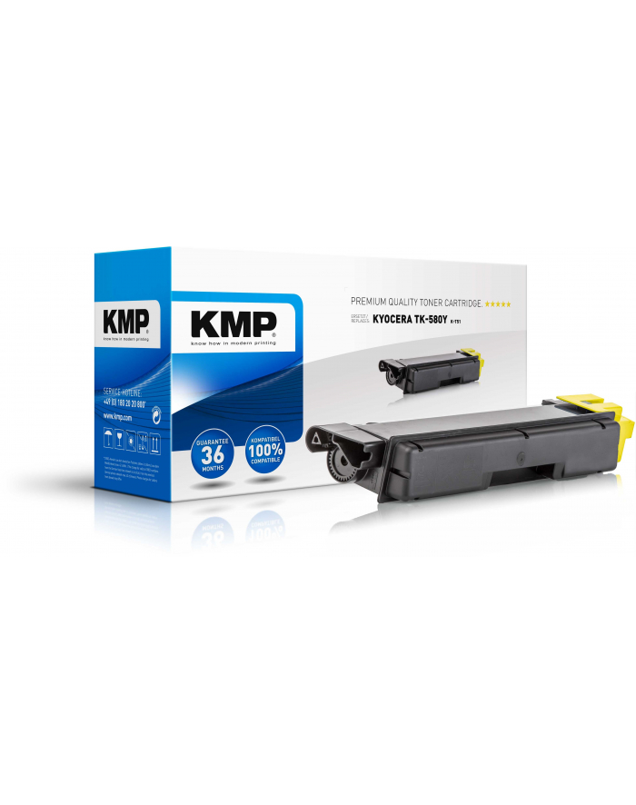 KMP K-T51 Zamiennik dla TK-580Y Żółty (2892.0009) główny