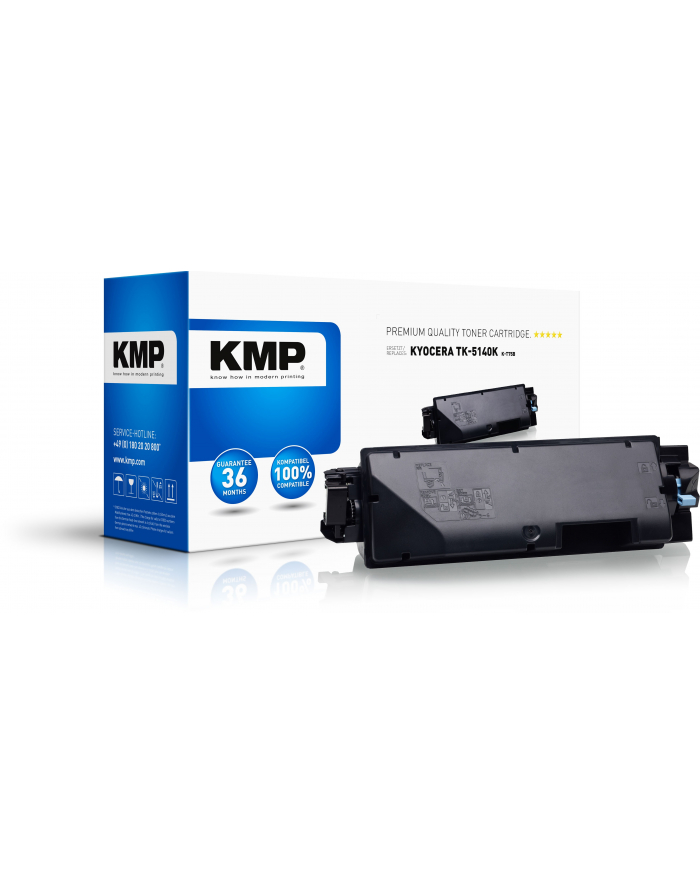 KMP K-T75B - black - toner cartridge (alternative for: Kyocera TK-5140K) - Toner laserowy Czarny główny