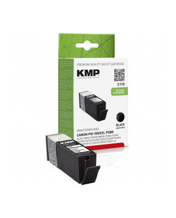 KMP C110 - XXL SIZE - BLACK - INK CARTRIDGE (ALTERNATIVE FOR: CANON PGI-580PGBKXL) - KARTRIDŻ Z TUSZEM CZARNY