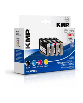 KMP E107V BK/C/M/Y do Epson T 071 (16074005)