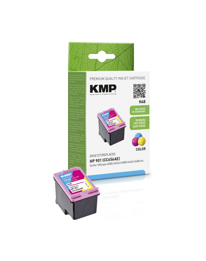 KMP H48 = HP 901 CC656AE Zamiennik KOLOR (KMPH48) główny