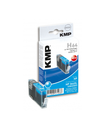 KMP H64 INK Cyan COMP. W. HP CB 323 EE No. 364 XL (KMPH64)