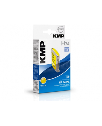 KMP H74 = HP 940XL C4909AE Zamiennik ŻÓŁTY (KMPH74)