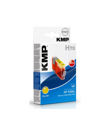 KMP H70 = HP 920XL CD974AE Żółty Zamiennik 1132491 (KMPH70)