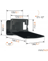 Vogels Sound 3205 Bracket 5/7 Czarny - nr 8