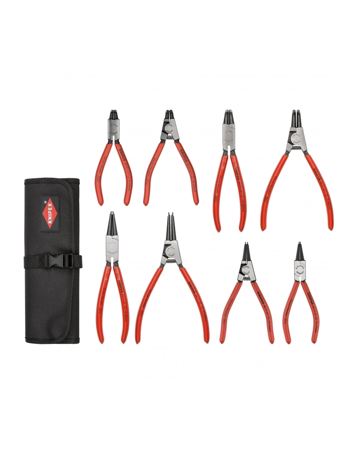 Knipex Zestaw 8 Szczypiec Do Pierścieni Osadczych (001958V01) główny