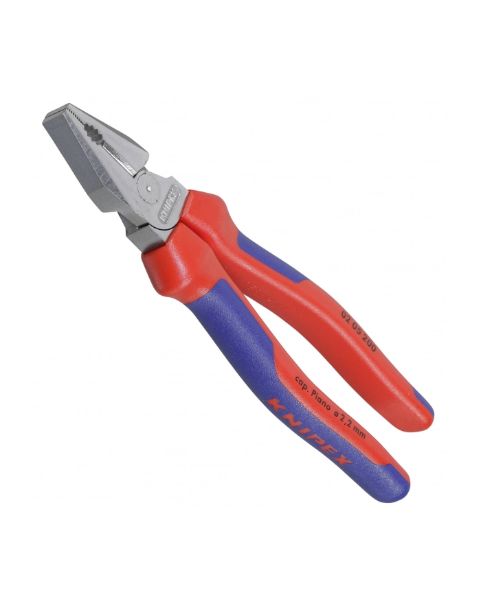 Knipex Szczypce uniwersalne o zwiększonym przełożeniu, dwukomponentowe DIN ISO 5746 (02 05 200) główny