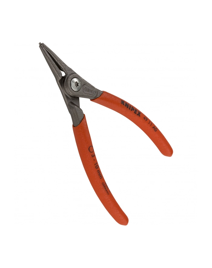 Knipex Szczypce SEEGERA do pierścieni osadczych zewnętrzne 3-10mm 140mm PCV 49 11 A0 główny