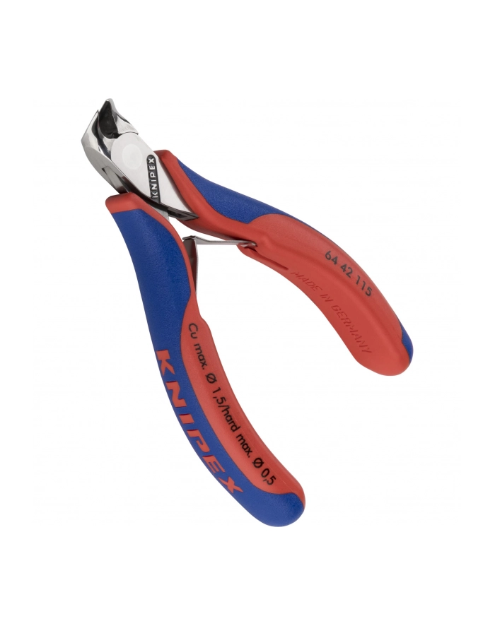 Knipex Szczypce precyzyjne tnące czołowe dla elektroników 115mm 64 42 115 główny