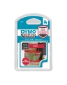 Taśma Dymo D1 Durable 1978366 - 12mm x 3m – biały/czerwony - nr 25