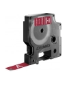Taśma Dymo D1 Durable 1978366 - 12mm x 3m – biały/czerwony - nr 26