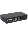 INTELLINET 2 Port Gigabit PoE+ Extender IEEE 802.3at/af Compliant 100 m Additional Range Metal - nr 23