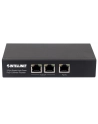 INTELLINET 2 Port Gigabit PoE+ Extender IEEE 802.3at/af Compliant 100 m Additional Range Metal - nr 3