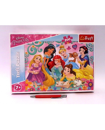 Puzzle 200el Radosny świat księżniczek. Disney Princess 13268 Trefl