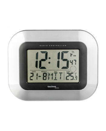 Zegar ścienny cyfrowy Techno Line WS 8005 Sterowany radiowo